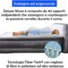 INVOGA DELUXE WAVE 236x152x86 cm – Materasso gonfiabile matrimoniale autogonfiante con Tecnologia Fiber-Tech e pompa elettrica integrata, ideale per ospiti, campeggio e relax a casa  Amazon.it: Casa e cucina - immagine 8
