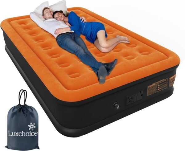 Luxchoice Materasso Gonfiabile Autogonfiabile con Pompa Elettrica Integrata di alta Qualità Letto Materasso Gonfiabile per Campeggio o uso Domestico  Amazon.it