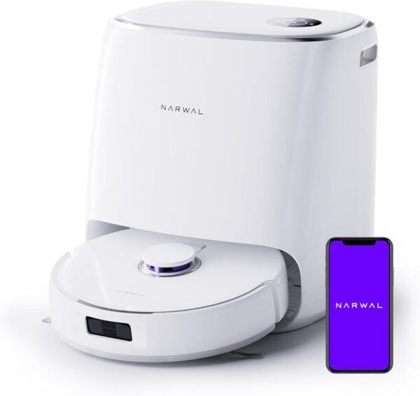 NARWAL Freo X Ultra Robot Lavapavimenti e Aspirapolvere, Autopulente, 8200 Pa, Zero-Grovigli, DirtSense™, Stazione Base tutto-in-uno, Sensori Laser Robot Aspirapolvere  Amazon.it: Casa e cucina