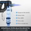 Aspirapolvere Senza Fili Potente, Scopa Elettrica 45 Minuti Spazzola a LED Dust Cup Grande 1,2L, Scopa Elettrica in Piedi da Sola, per tappeti e peli di Animali  Amazon.it: Casa e cucina - immagine 6
