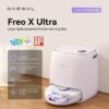NARWAL Freo X Ultra Robot Lavapavimenti e Aspirapolvere, Autopulente, 8200 Pa, Zero-Grovigli, DirtSense™, Stazione Base tutto-in-uno, Sensori Laser Robot Aspirapolvere  Amazon.it: Casa e cucina - immagine 2