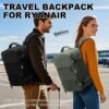 SZLX Zaino da viaggio grande da donna da escursionismo sportivo da esterno impermeabile da scuola casual laptop da 14 pollici con porta di ricarica USB scomparto per scarpe  Amazon.it: Moda - immagine 8