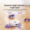 NARWAL Freo X Ultra Robot Lavapavimenti e Aspirapolvere, Autopulente, 8200 Pa, Zero-Grovigli, DirtSense™, Stazione Base tutto-in-uno, Sensori Laser Robot Aspirapolvere  Amazon.it: Casa e cucina - immagine 6