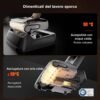 roborock F25 RT Aspirapolvere e Lavapavimenti Senza Filo con Lavaggio a 90°C, Auto-Pulizia e Asciugatura Automatica, Doppia Spazzola Rotante, Design Ultra-Piatto (180°), 20 kPa Aspirazione, Leggero  Amazon.it: Casa e cucina - immagine 7