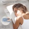 EKEPE Materasso Gonfiabile Matrimoniale con Schienale, 202x152x45cm Letto Gonfiabile con Pompa, Materasso ad aria，Materasso gonfiabile per campeggio e letto per ospiti - Grigio  Amazon.it - immagine 5