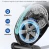 MERACH Cyclette Pieghevole 4 in 1, Spinning Bike con Monitor LCD e Misurazione Manuale Delle Pulsazioni, Cyclette da casa Magnetiche con 16 livelli, Comodo Cuscino del Sedile, Salvaspazio  Amazon.it: Sport e tempo libero - immagine 5