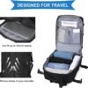 SZLX Zaino da viaggio grande da donna da escursionismo sportivo da esterno impermeabile da scuola casual laptop da 14 pollici con porta di ricarica USB scomparto per scarpe  Amazon.it: Moda - immagine 6