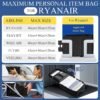 SZLX Zaino da viaggio grande da donna da escursionismo sportivo da esterno impermeabile da scuola casual laptop da 14 pollici con porta di ricarica USB scomparto per scarpe  Amazon.it: Moda - immagine 2
