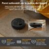 roborock QV 35A Robot Aspirapolvere, Antigroviglio, 8000Pa, Panno Sollevabile, Autolavaggio, Asciugatura ad Aria, Stazione Tutto in Uno, Evitare gli Ostacoli, Strategie di Pulizia dei Tappeti, Nero  Amazon.it: Casa e cucina - immagine 7