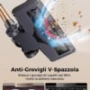 Proscenic P11 Ultra Aspirapolvere senza Fili Potente 40KPA/40Min/450W, Scopa Elettrica senza Fili con Spazzola Anti-Groviglio, Display LED, Batteria Rimovibile, per Pavimenti/Tappeti/Peli  Amazon.it: Casa e cucina - immagine 3