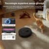 roborock QV 35A Robot Aspirapolvere, Antigroviglio, 8000Pa, Panno Sollevabile, Autolavaggio, Asciugatura ad Aria, Stazione Tutto in Uno, Evitare gli Ostacoli, Strategie di Pulizia dei Tappeti, Nero  Amazon.it: Casa e cucina - immagine 3