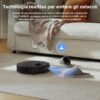 roborock QV 35A Robot Aspirapolvere, Antigroviglio, 8000Pa, Panno Sollevabile, Autolavaggio, Asciugatura ad Aria, Stazione Tutto in Uno, Evitare gli Ostacoli, Strategie di Pulizia dei Tappeti, Nero  Amazon.it: Casa e cucina - immagine 6