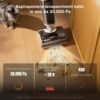 roborock F25 RT Aspirapolvere e Lavapavimenti Senza Filo con Lavaggio a 90°C, Auto-Pulizia e Asciugatura Automatica, Doppia Spazzola Rotante, Design Ultra-Piatto (180°), 20 kPa Aspirazione, Leggero  Amazon.it: Casa e cucina - immagine 6