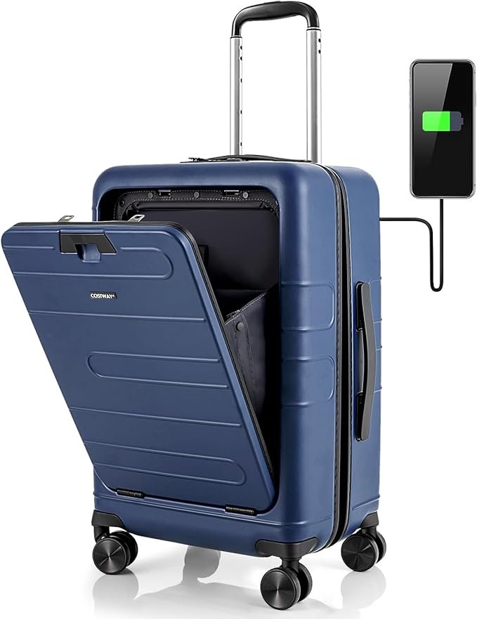 Valigia Costway con porta USB